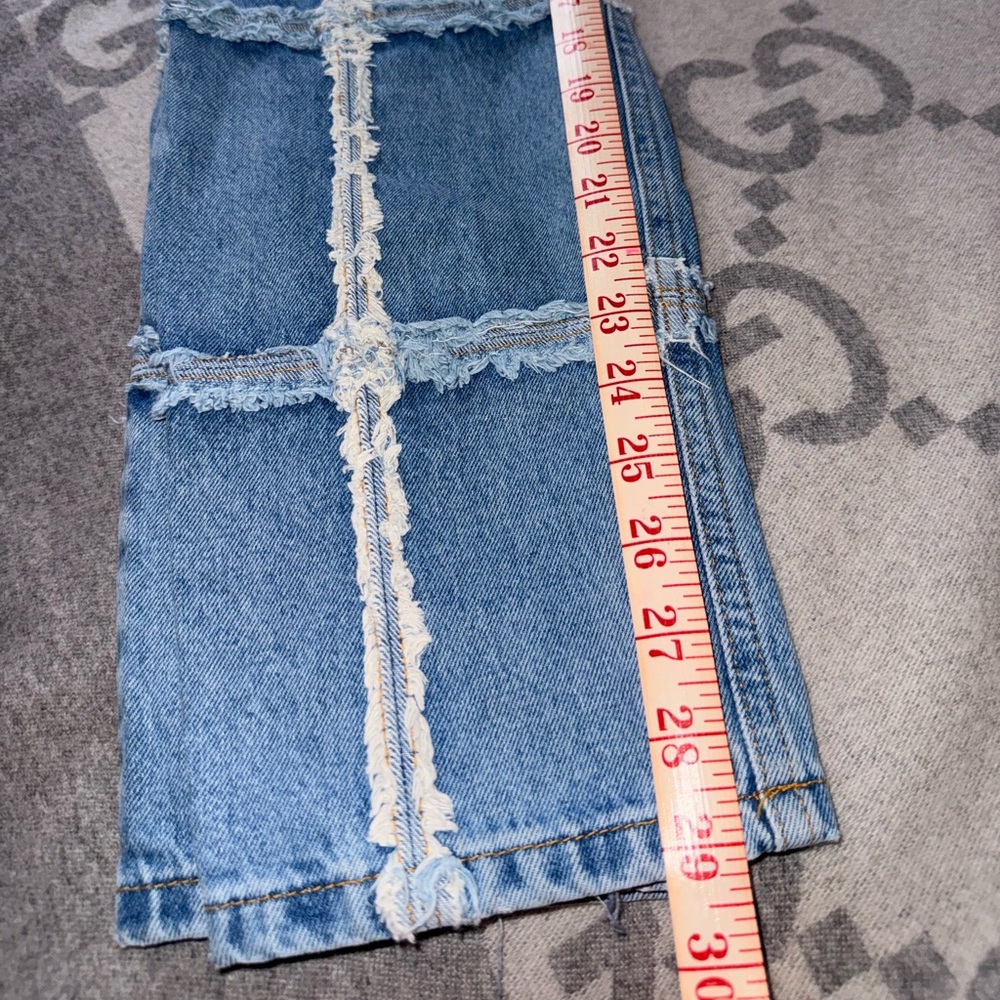 Ragged Denim Jeans with frayed detail , 26 - Picture 11 of 11